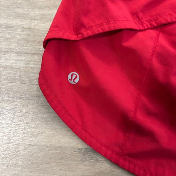 Lululemon Speed Up Short 2.5" Dark Red Women Size 6 - Picture 5 of 5